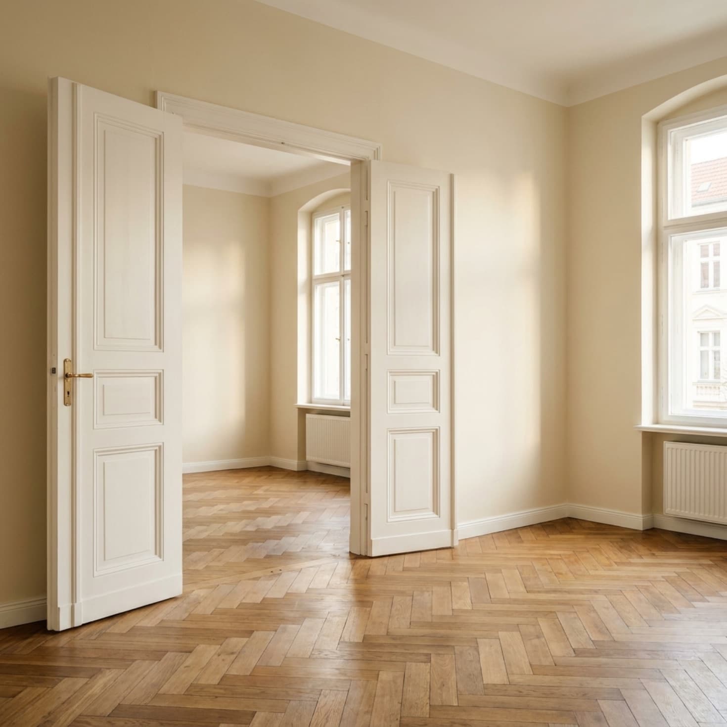 Altbauwohnung mit Parkett